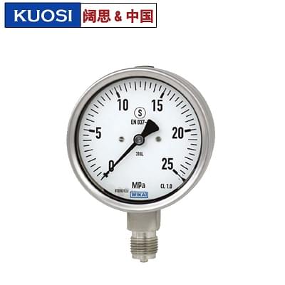 232.30.063/232.30.100/232.30.160不銹鋼安全防爆壓力表