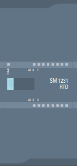 SM 1231 RTD, 4 X  AI RTD MODULE