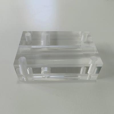 Apure電極配件單/雙孔流通槽PP-67/68電極流通漕式安裝護(hù)套可定制